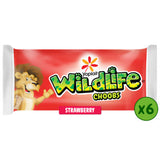 Wildlife Choobs Kids Strawberry Yoghurt Tubes 6 x 37g