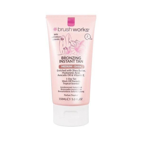 Brushworks Bronzing Instant Tan - Medium/ Dark - 150ml