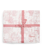 Harrods Cotton Embroidered Toile de Jouy Tablecloth (160cm x 240cm)