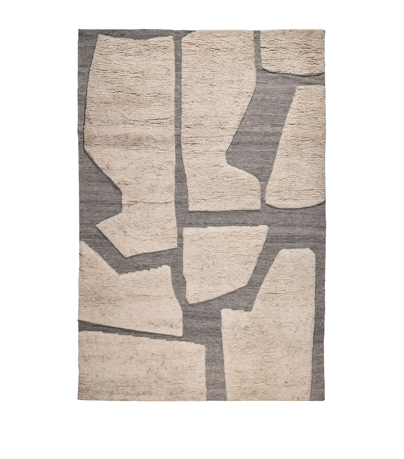 The Rug Company Wool Fossil Ash Rug (3.05m x 2.44m)