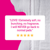 Flo Bamboo Period Pads Combo Pack 15 Pads - British product