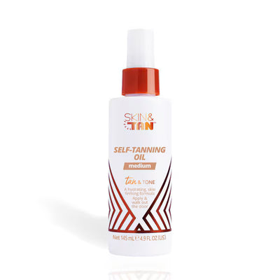 Skin & Tan Tan & Tone Oil Medium Self Tanning Oil