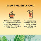 Twinings Peppermint Tea 80 per pack GOODS M&S