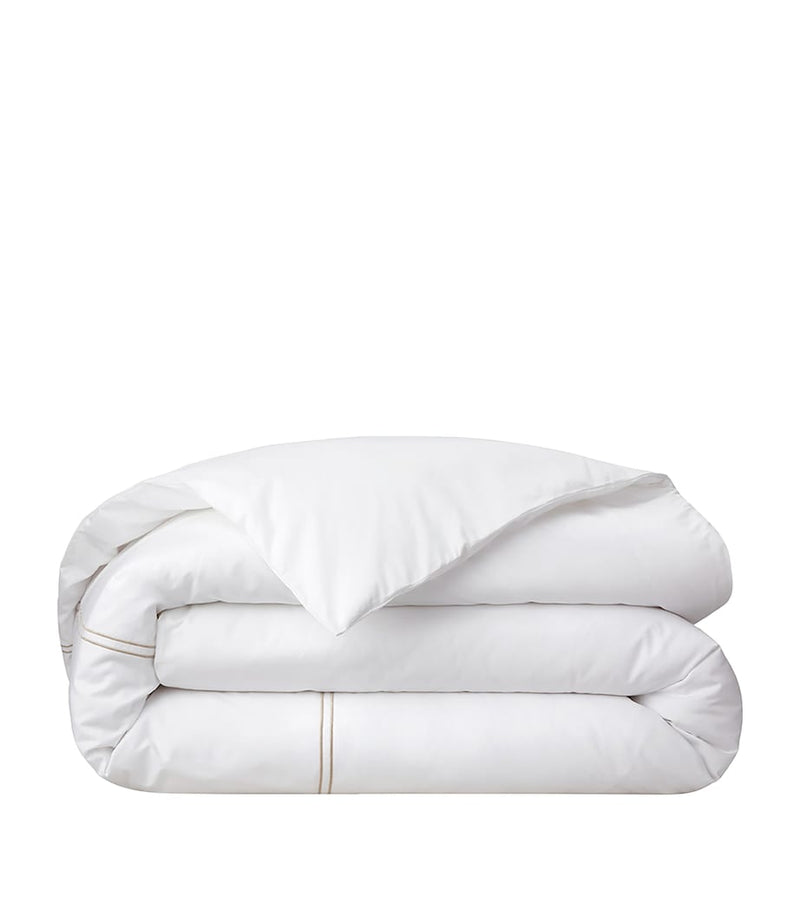 Yves Delorme Organic Cotton Duo Pierre King Duvet Cover 240cm x 220cm (British brand)