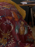 Furn Forest Fauna printed woodland reversible duvet cover set - British product