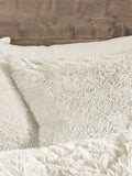 Catherine Lansfield bedding set with shaggy faux fabric - British product
