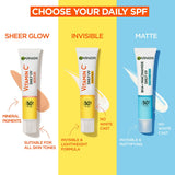 Garnier SPF 50+ UV Fluid with Vitamin C and Niacinamide 3 Pack, UK version