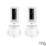 Ring Pan-Tilt Indoor Security Camera White 2 Pack