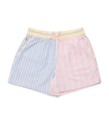 Ralph Lauren Kids Cotton Oxford Stripe Fun Shorts (7-16 Years)