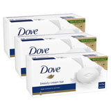 Dove Original Beauty Bar Soap with ¼ Moisturising Cream 18 x 90g