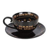 Something Different Talking Board Teacup and Saucer Set 500ml
