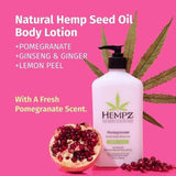 Hempz Pomegranate Hemp Seed Oil Herbal Body Moisturiser 500mL, UK version