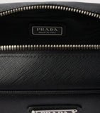 Prada Saffiano Leather Triangle Pouch