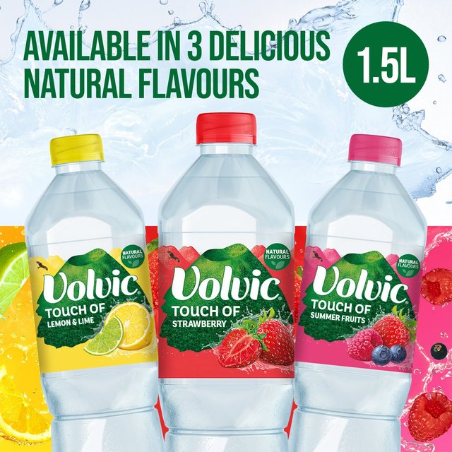 Volvic Touch of Fruit Lemon & Lime 1.5L GOODS M&S