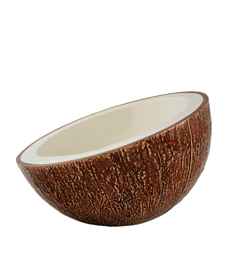 Bordallo Pinheiro coconut salad bowl 30cm - British product