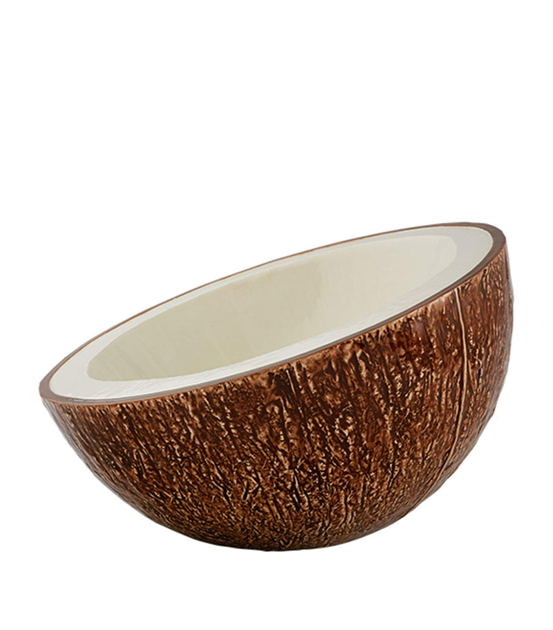 Bordallo Pinheiro coconut salad bowl 30cm - British product