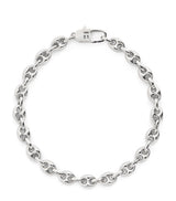 Tateossian Sterling Silver Marine Link Chain Bracelet