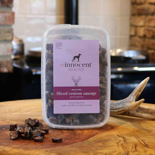 The Innocent Hound Dog Treats Sliced Venison Sausage 600g GOODS M&S