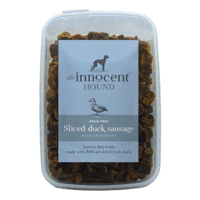 The Innocent Hound Sliced Duck Sausage with Cranberry Dog Treats 600g GOODS M&S