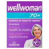 Vitabiotics Wellwoman 70+ Health & Vitality Cognitive Function Tablets 30 per pack GOODS M&S