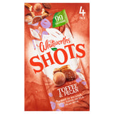 Whitworths Shots Snack Pack Toffee Pecan 4x25g GOODS Sainsburys