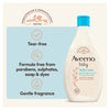 Aveeno Baby Daily Care Gentle Bath & Wash for Sensitive Skin 400ml - British product