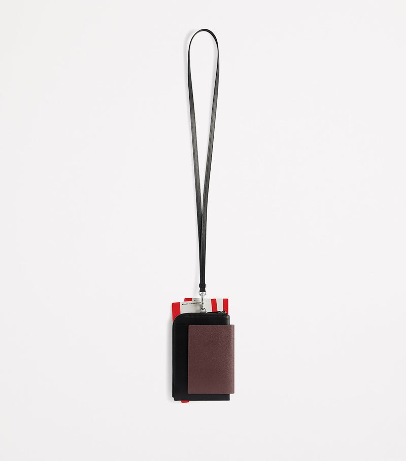 Balenciaga Calfskin Passport Phone Holder