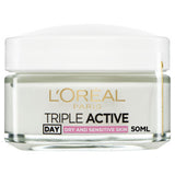 L'Oreal Paris Triple Active Day Moisturiser 50ml, UK version