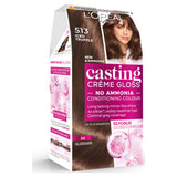 L'Oreal Casting Crème Gloss 513 Iced Truffle Semi-Permanent Hair Colour