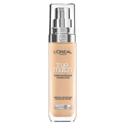 L'Oreal Paris True Match Foundation 3W Golden Beige 30ml, UK version