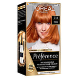 L'Oreal Preference 7.4 Mango Copper Permanent Hair Colour