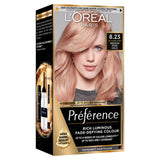 L'Oreal Preference 8.23 Medium Rose Gold Permanent Hair Colour