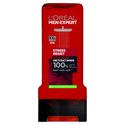 L'Oreal Men Expert Stress Resist shower gel 400ml, UK version