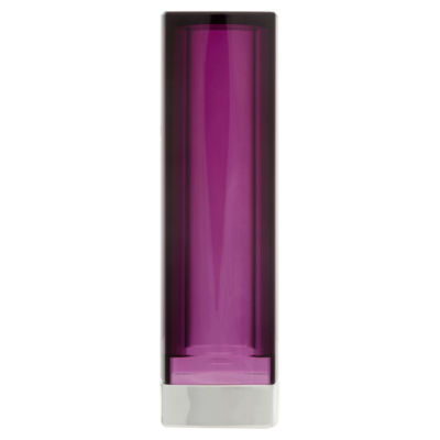 Maybelline purple plum lipstick shade Midnight Plum, imported from the UK