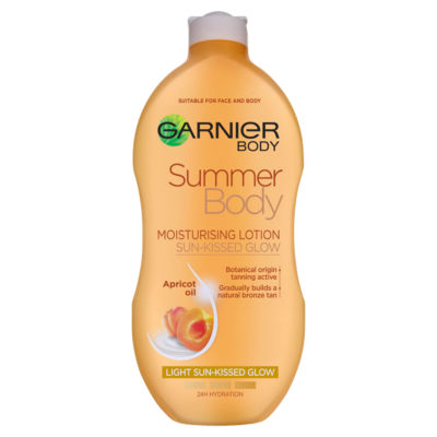 Garnier Summer Body gradual tan moisturiser Light 400ml, UK version