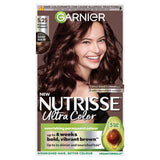 Garnier Nutrisse Ultra Color Dye Vegan 5.25 Frosted Chestnut Brown Permanent Hair Dye