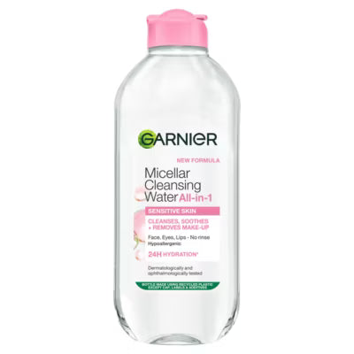 Garnier micellar water for sensitive skin 400ml - British product
