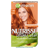 Garnier Nutrisse Ultra Color Vegan Dye 7.40 Copper Passion Permanent Hair Dye