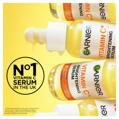Garnier brightening serum with Vitamin C, Niacinamide, and Salicylic Acid 30ml - British product