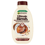 Garnier Ultimate Blends Coconut Milk & Macadamia Smoothing Vegan Shampoo 400ml