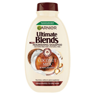 Garnier Vegan Coconut Macadamia Shampoo 400ml, UK version