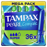 Tampax Pearl Compak Super Tampons 36 per pack GOODS M&S