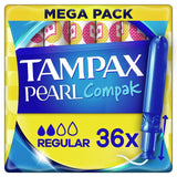 Tampax Pearl Compak Regular Tampons 36 per pack GOODS M&S