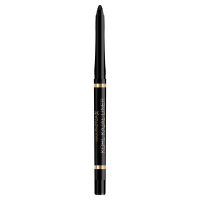 Max Factor Kohl Kajal Automatic Eyeliner Black 0.35g, imported from the UK