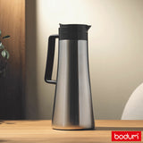 Vacuum Insulated Thermo Jug, 1.1L for Hot and Cold Drinks