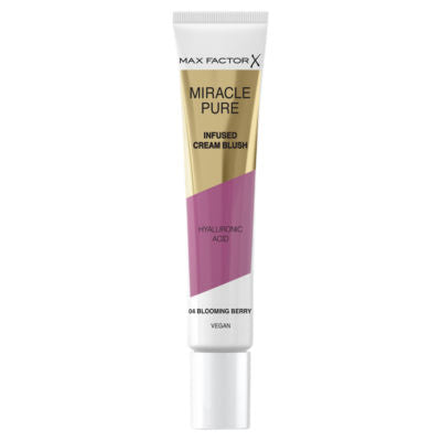 Max Factor cream blush in Blooming Berry, imported from the UK