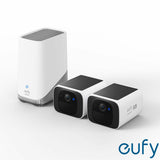 eufy SoloCam S220 2-Cam Kit with HomeBase S380 Wireless Home Security System