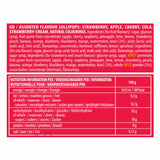 Chupa Chups assorted flavour lollipops 1.44kg - British product