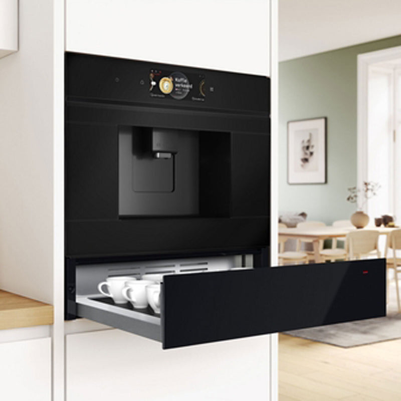 Bosch warming drawer in black - British product