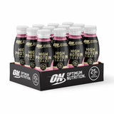 Optimum Nutrition High Protein Ready-to-Drink Shake Strawberry 12 x 330ml
